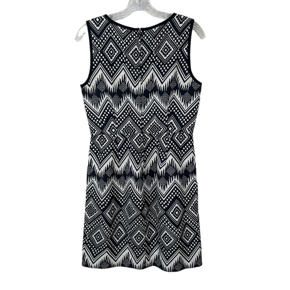 J Crew Sleeveless Geo Patterned Dress - Picture 7 of 12
